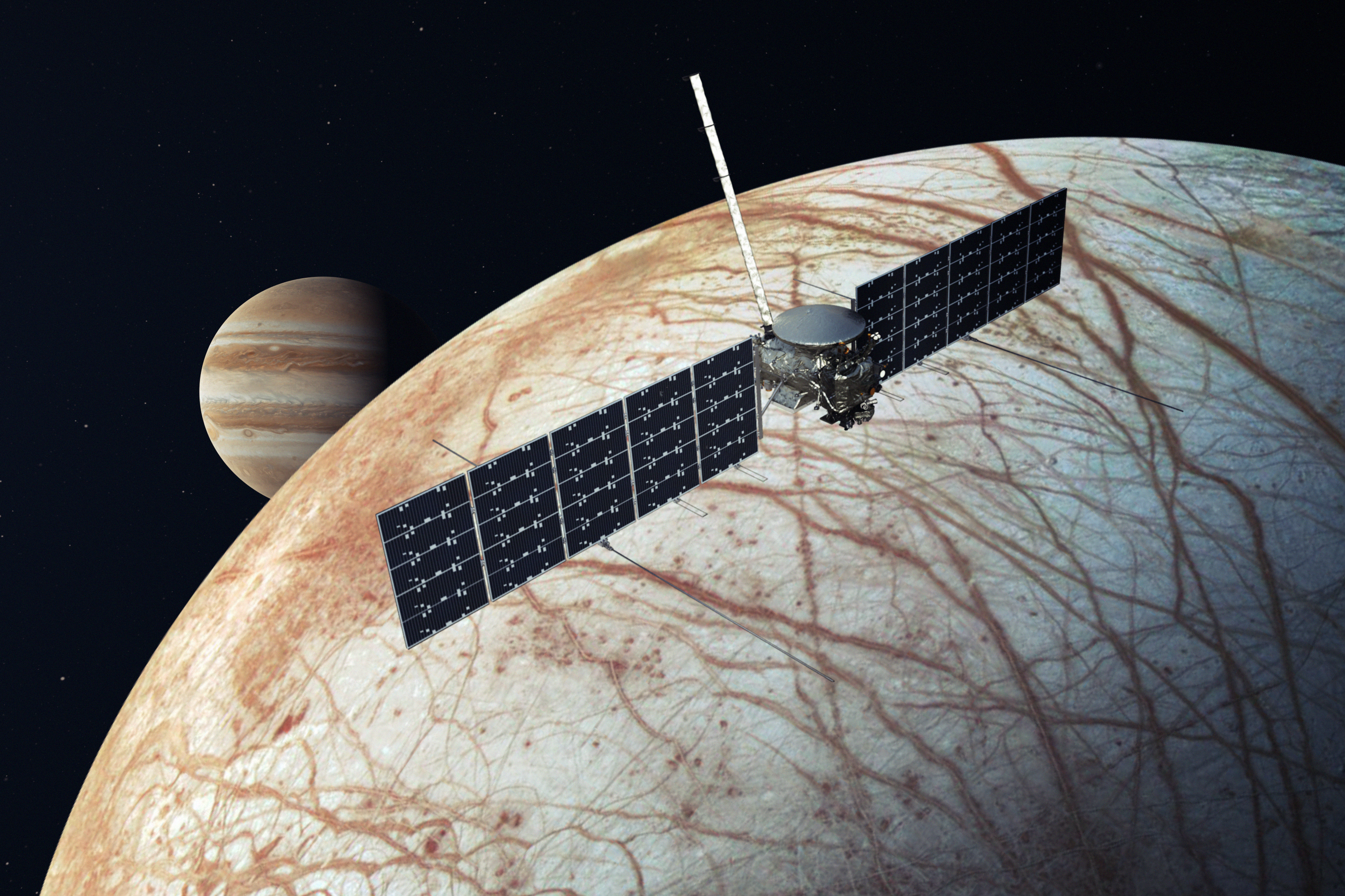 Europa Clipper, courtesy of NASA/JPL